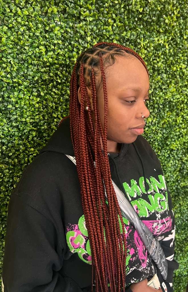 Knotless Braids Style 3
